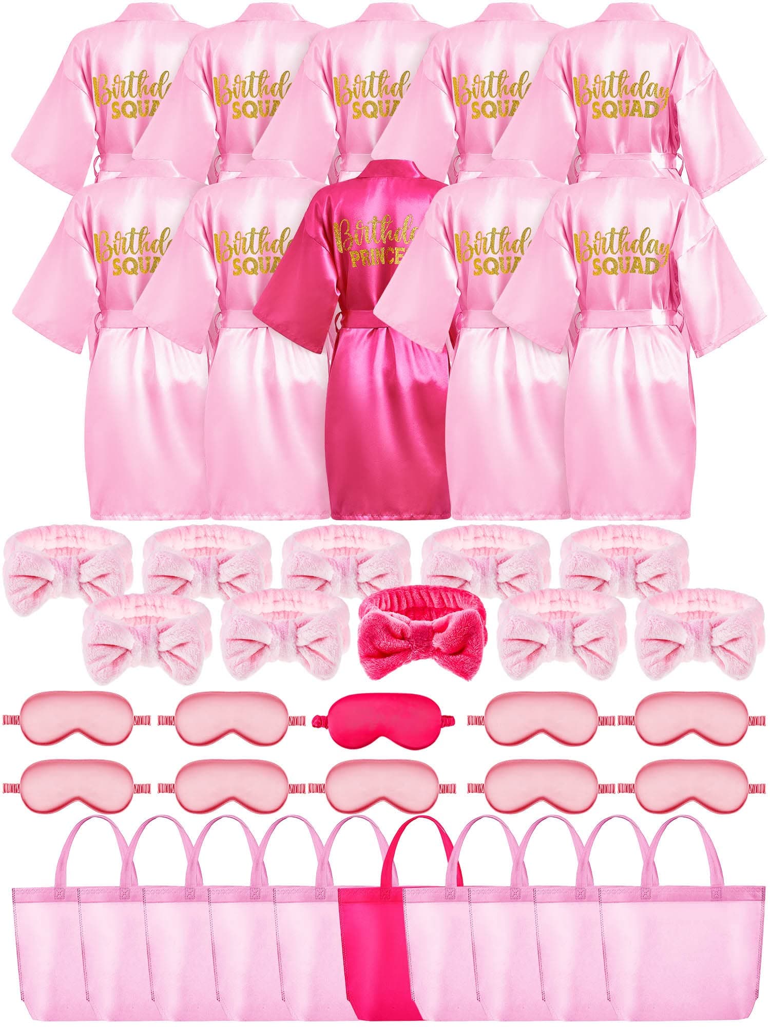 Girls Spa Party Supplies: 40-Piece Birthday Squad Kit