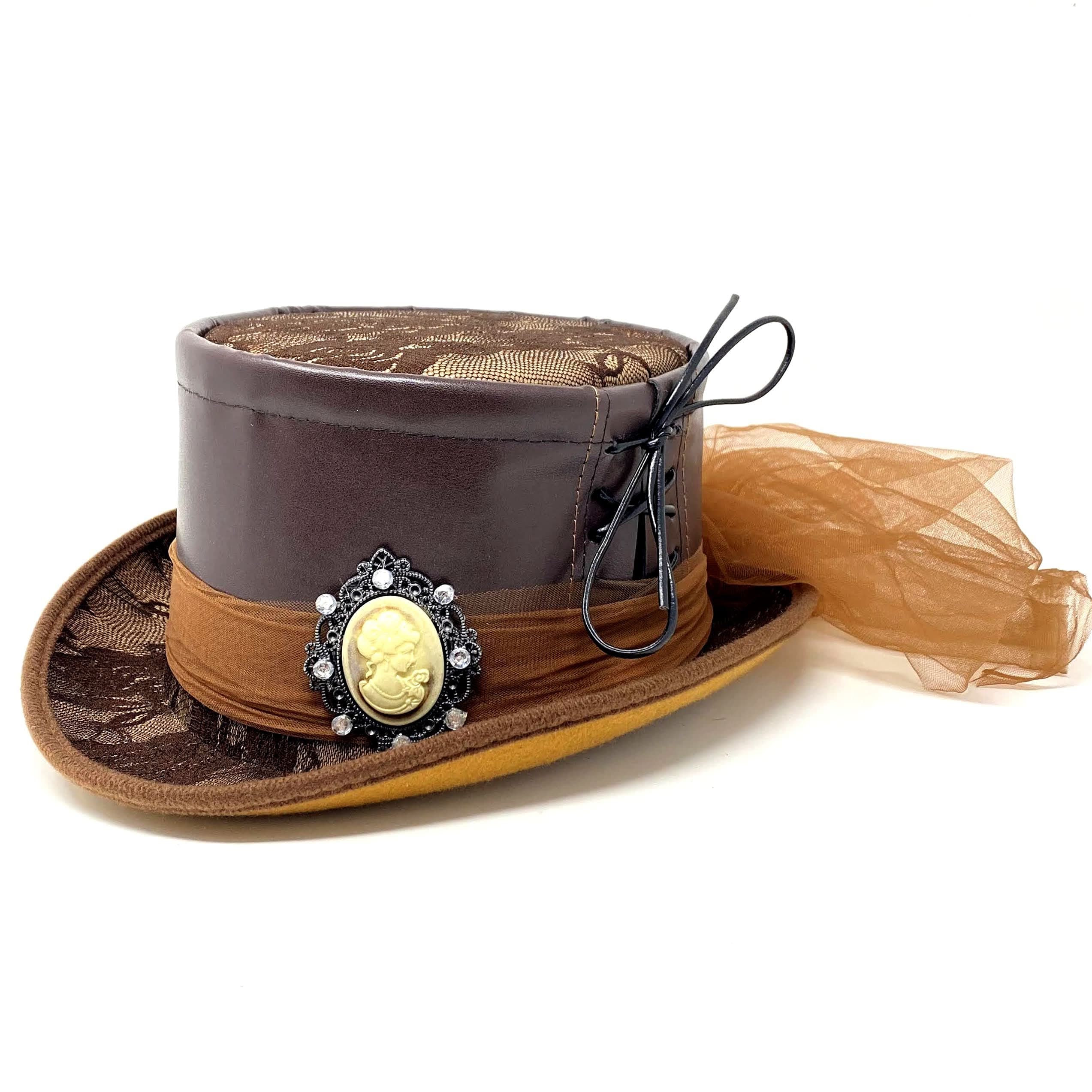 Steampunk Top Hat Costume for Halloween and Cosplay Party